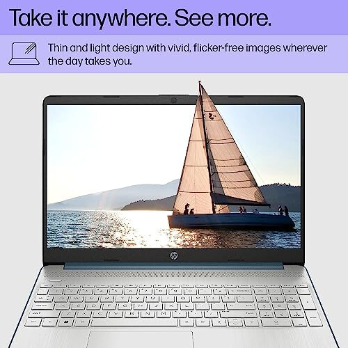 HP 15.6 Flagship HD Business Laptop Computer, Intel i3-1115G4 up to 4.1GHz (Beat i5-1035G4), 16GB RAM, 1TB NVMe SSD, Fast Charge, Numpad, Bluetooth, Wi-Fi, HDMI, Win 11, Spruce Blue, w/GM Accessory - 4