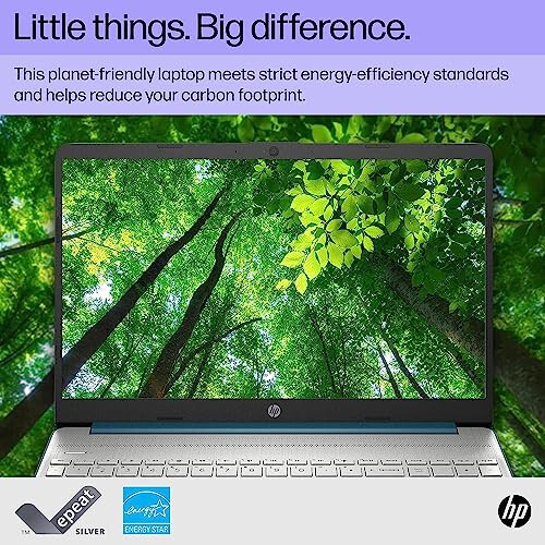 HP 15.6 Flagship HD Business Laptop Computer, Intel i3-1115G4 up to 4.1GHz (Beat i5-1035G4), 16GB RAM, 1TB NVMe SSD, Fast Charge, Numpad, Bluetooth, Wi-Fi, HDMI, Win 11, Spruce Blue, w/GM Accessory - 6