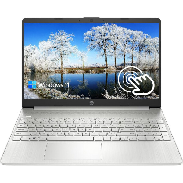 HP 15.6” Sensorli Flagman HD Ish Laptop, Intel i3-1115G4 4.1GHz gacha (i5-1035G4 ni yengdi), 16GB RAM, 1TB NVMe SSD, Tez Zaryad, Numpad, Bluetooth, Wi-Fi, HDMI, Win 11, GM Aksessuarlari bilan - 1