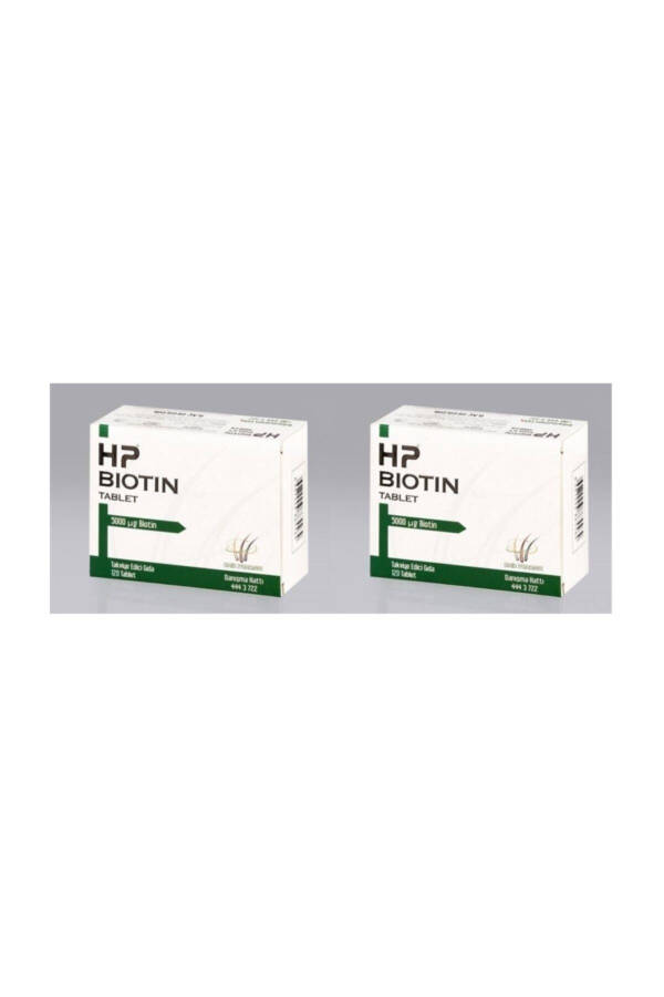 Hp Biotin 5 mg 120 Tablet 2 quti - 1