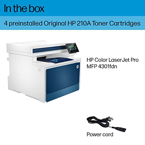 HP Color LaserJet Pro MFP 4301fdn Yazıcı - 9