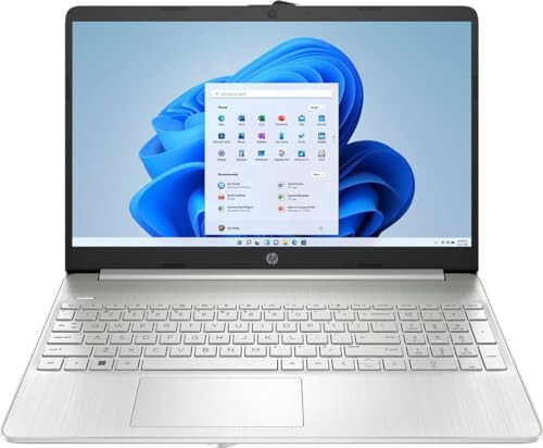 HP Laptop, 15.6'' İş ve Öğrenci Dizüstü Bilgisayarı, Windows 11 Home Dizüstü Bilgisayar, Microsoft Office Ömür Boyu Lisansı ile, AMD Ryzen 3 Dört Çekirdekli, 40GB RAM 1TB SSD, Sayısal Tuş Takımı, Plusera Kulaklık, Gümüş - 5