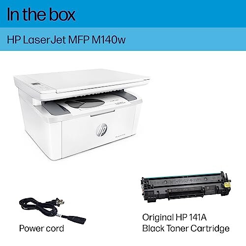 HP LaserJet MFP M140w Беспроводной принтер, Печать, сканирование, копирование, Высокая скорость, Простая настройка, Мобильная печать, Оптимально для небольших команд - 5