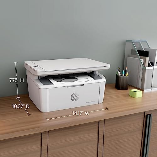 HP LaserJet MFP M140w Simsiz Printer, Chop etish, skanerlash, nusxa ko'chirish, Tez tezlik, Oson sozlash, Mobil chop etish, Kichik jamoalar uchun eng yaxshi - 3