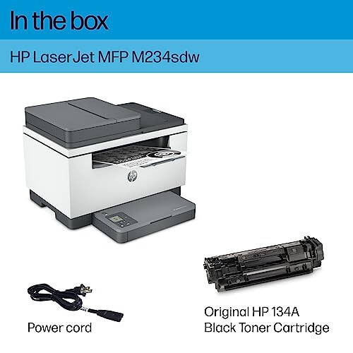 HP LaserJet MFP M234sdw Беспроводной принтер, Печать, сканирование, копирование, Высокая скорость, Простая настройка, Мобильная печать, Лучший вариант для небольших команд - 5