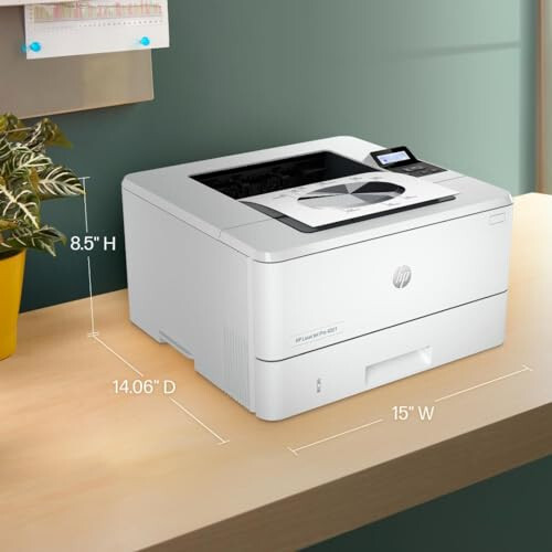 HP LaserJet Pro 4001dw Беспроводной черно-белый принтер, оптимальный для офиса (2Z601F) - 3