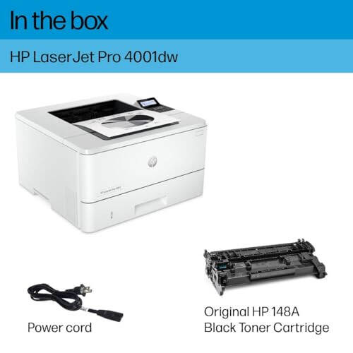 HP LaserJet Pro 4001dw Kablosuz Siyah Beyaz Yazıcı, Ofis İçin En Uygun (2Z601F) - 5