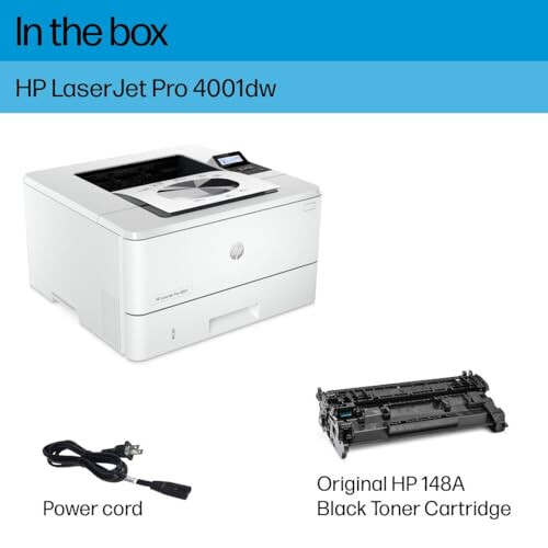 HP LaserJet Pro 4001dw Wireless Black & White Printer, Best-for-Office (2Z601F) - 12