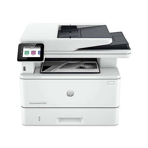 HP LaserJet Pro MFP 4101fdw Simsiz Qora va Oq Ko'p Funktsiyali Lazer Printer, Skaner, Nusxa Ko'chirish Mashinasi, Faks, Ofis Uchun Eng Yaxshi (2Z619F) - 1