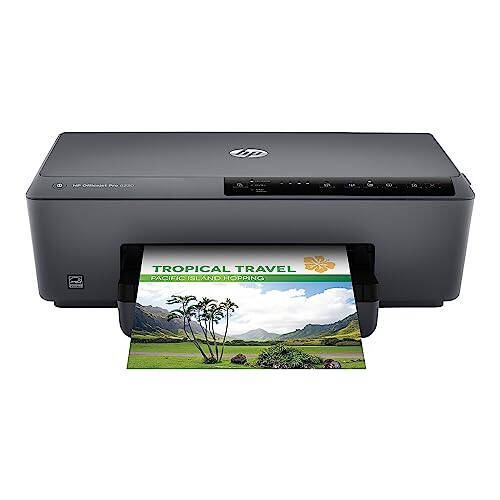 HP OfficeJet Pro 6230 Беспроводной цветной принтер, работает с Alexa (E3E03A), черный - 10