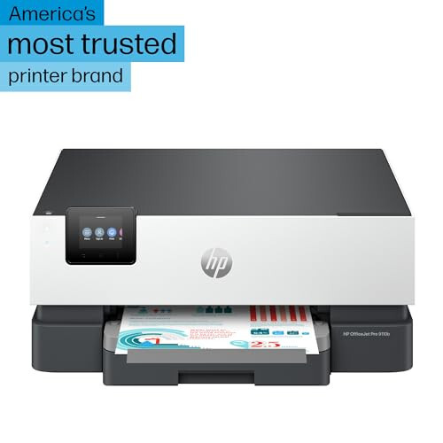 HP OfficeJet Pro 9110b Kablosuz Renkli Mürekkep Püskürtmeli Yazıcı, Baskı, Çift Taraflı Baskı Ofis İçin En Uygun (5A0S1A) - 4