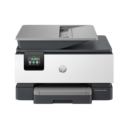 HP OfficeJet Pro 9125e Ko‘p funksiyali Printer, Rangli, Kichik va O‘rta Biznes uchun Printer, Chop etish, Nusxa ko‘chirish, Sknerlash, Faks, Sensorli ekran; Smart Advance Scan, 3 oy Instant Ink kiritilgan - 1