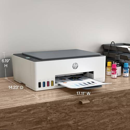 HP Smart Tank 5101 Wireless All-in-One Ink Tank Printer with 2 years of ink included, Print, scan, copy, Best-for-home, Refillable ink tank (1F3Y0A) - 3