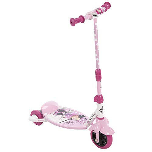 Huffy Disney Minnie Mouse Toddler Scooter, 3-5 yoshli bolalar uchun ideal, 2/3 g'ildirakli gibrid, konvertatsiya qilinadigan dizayn, sozlanadigan balandlik, oson muvozanat scooter, Minnie Mouse dizayni, bardoshli, xavfsiz va qulay - 7