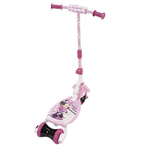 Huffy Disney Minnie Mouse Toddler Scooter, 3-5 yoshli bolalar uchun ideal, 2/3 g'ildirakli gibrid, konvertatsiya qilinadigan dizayn, sozlanadigan balandlik, oson muvozanat scooter, Minnie Mouse dizayni, bardoshli, xavfsiz va qulay - 13