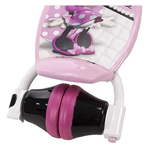 Huffy Disney Minnie Mouse Toddler Scooter, 3-5 yoshli bolalar uchun ideal, 2/3 g'ildirakli gibrid, konvertatsiya qilinadigan dizayn, sozlanadigan balandlik, oson muvozanat scooter, Minnie Mouse dizayni, bardoshli, xavfsiz va qulay - 4