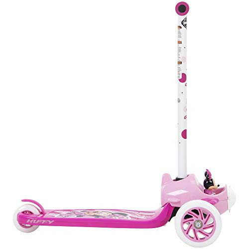 Huffy Disney Minnie Mouse Toddler Scooter, Ideal for Ages 3+, 3 Wheels, Wide Pink Deck with Minnie Mouse Graphics, Easy-Balance Scooter, Durable, Safe and Comfortable - 7