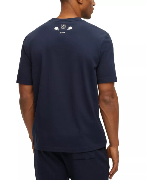 Hugo Boss x NFL Erkaklar T-shirt Kollektsiyasi Dallas Cowboys - Ko'k - 2