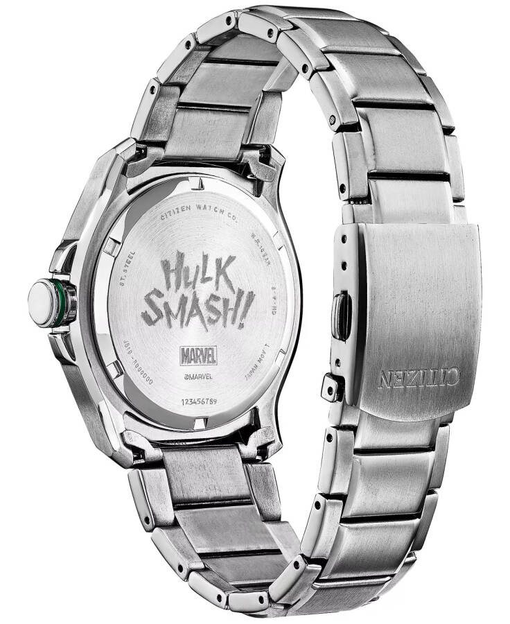 Hulk Silver-Tone Stainless Steel Bracelet Watch 43mm Silver-tone - 3