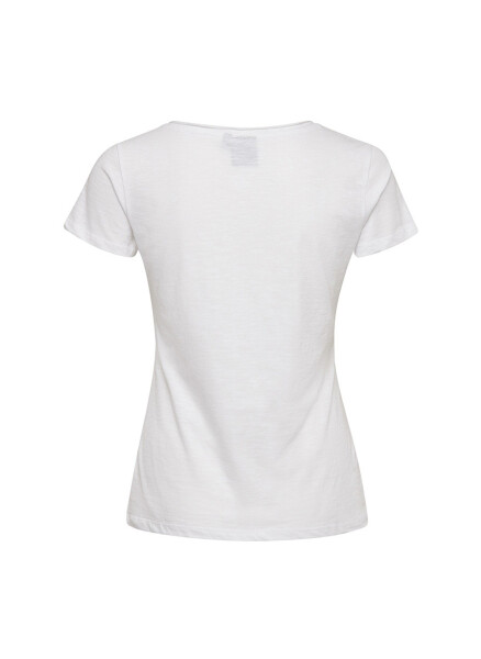 Hummel ALMA T-SHIRT S/S TEE Oq Ayollar uchun futbolka - 3