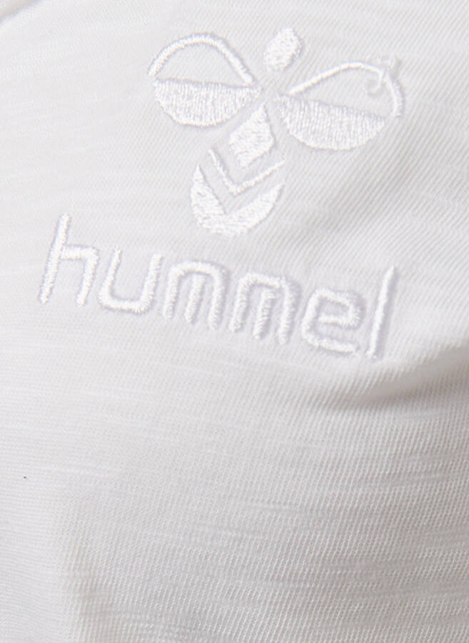 Hummel ALMA T-SHIRT S/S TEE Oq Ayollar uchun futbolka - 4