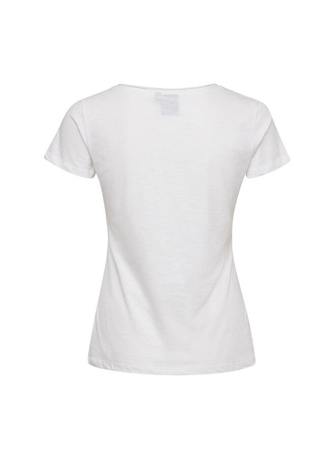 Hummel ALMA T-SHIRT S/S TEE White Women's T-Shirt - 3