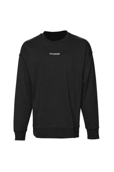 Hummel Hmlcole Oversize Sweatshırt, erkekler için siyah renk. - 4