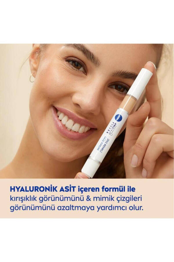 Hyaluron Cellular Filler 3'ü 1 Arada Renkli Açık Ton Göz Bakım Kremi 4ml, Göz Altı Kapatıcısı - 4