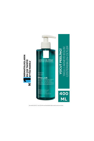 Hypoallergenic cleansing purifying gel for skin imperfections and clogged pores 400ml - 2