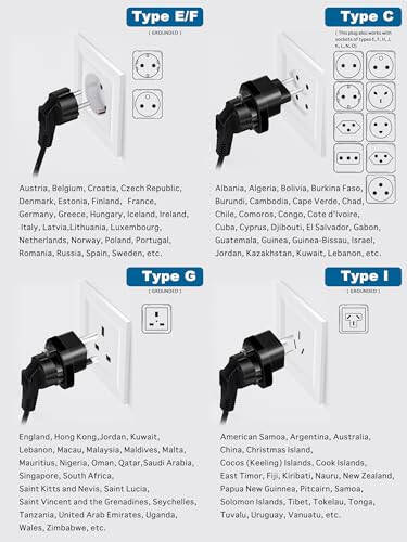 HYTED 1600Watt Voltage Converter 220V to 110V for Any American Appliances such as Hair Dryer, Rice Cooker, Blender, Coffee Maker, Surge Protection, High Power Step Down Transformer US to EU/UK/AU/Asia - 9