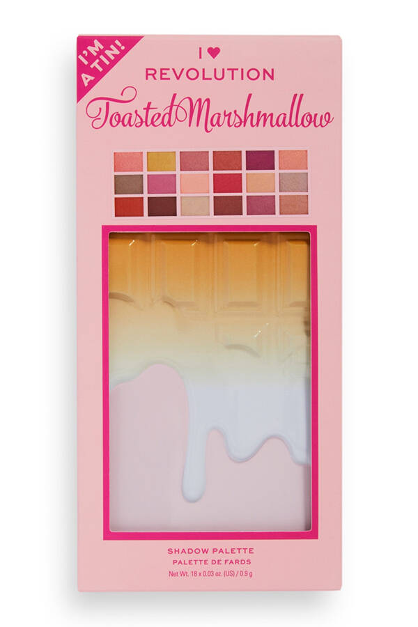 I Heart Revolution Eyeshadow Palette Toasted Marshmallow - 6