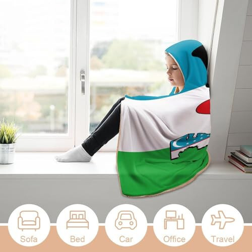 I Love My Country, Uzbekistan Blankets Uzbekistan Flag Throw Blanket Fuzzy Blanket Country Flag Super Soft Warm Velvet Blanket for Couch Bed Sofa Cover Chair Gift for Men Women 60