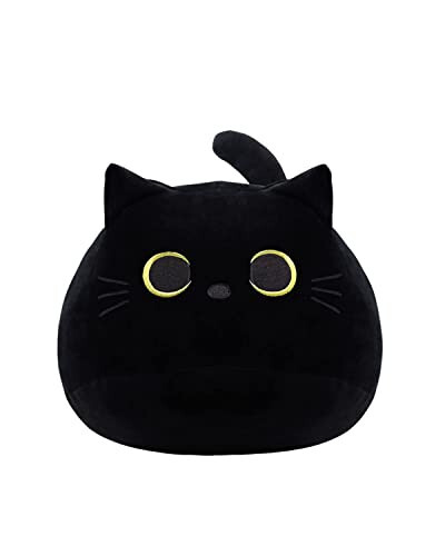 iBccly Black Cat Plush Toy: Soft, Stuffed Animal Pillow, Baby Sofa Decoration, Cat-shaped Design - 23