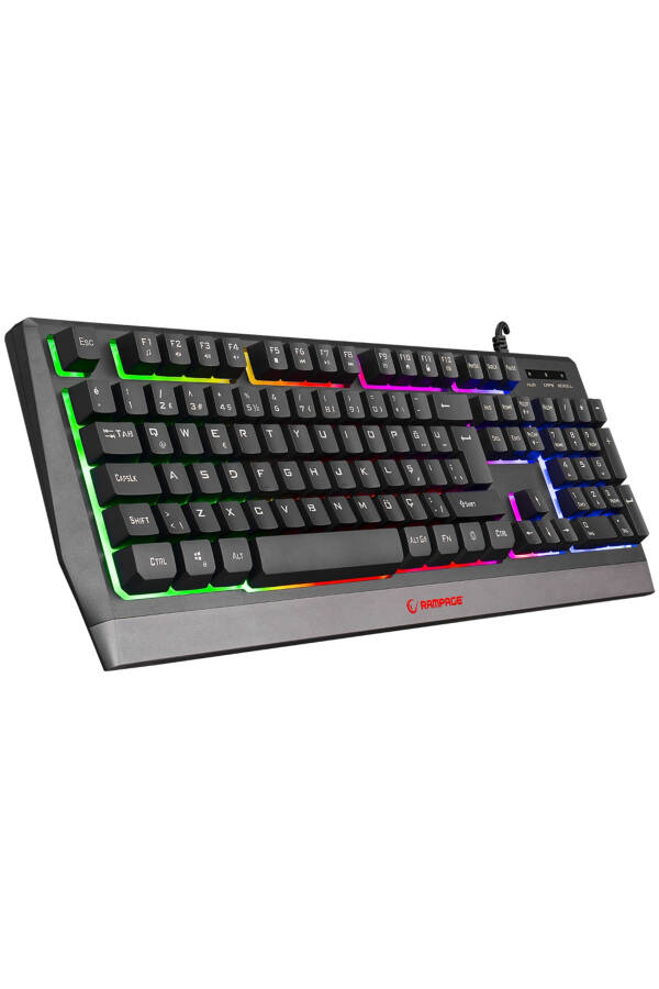 Игровая клавиатура Kb-r52 Style Rainbow с подсветкой - 1