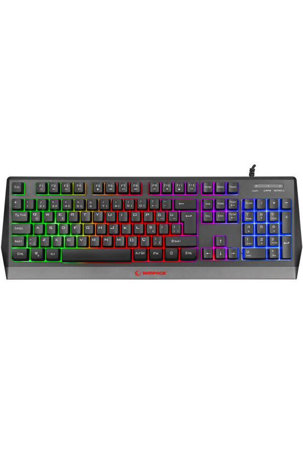 Игровая клавиатура Kb-r52 Style Rainbow с подсветкой - 2