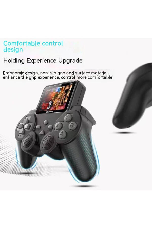 Игровая консоль S10 Gamepad Retro с 520 классическими играми, подключение к телевизору - 3