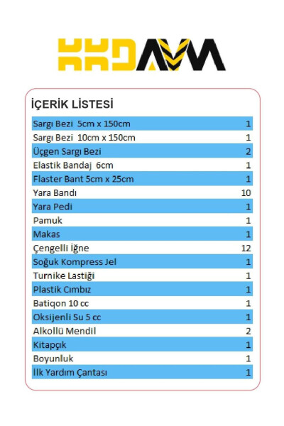 İlk Yardım Çantası Ve Acil Müdahale Seti - 2