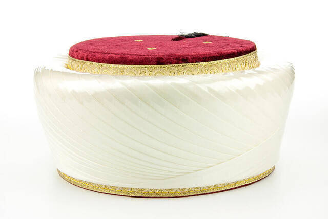 Imam's Turban - Gilded - Cream Color - 1