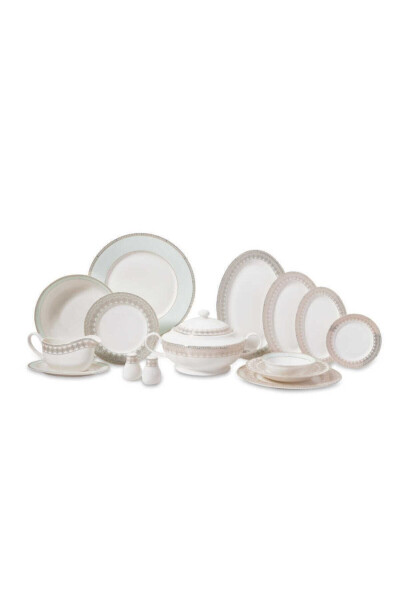 Imperial Collection 92 Piece Round Dinner Set - 6