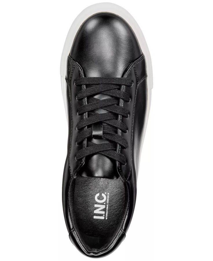 I.N.C International Concepts Little and Big Boys Grayson Lace Up Shoe Black - 4