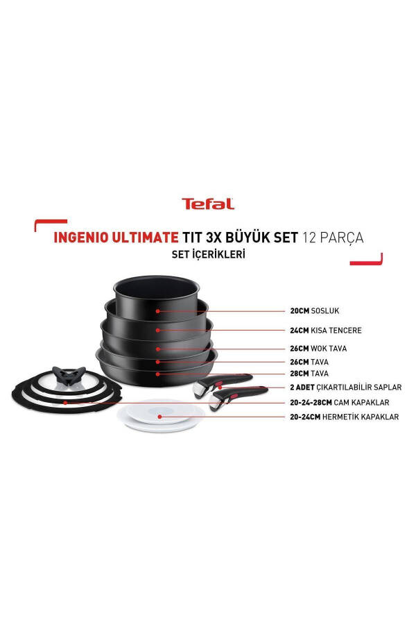 Ingenio Ultimate Titan 3x Katta Set 12 dona - 6