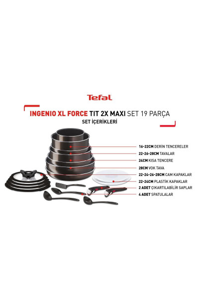 Ingenio Xl Force Титан 2x Maxi Set 19 предметов - 2