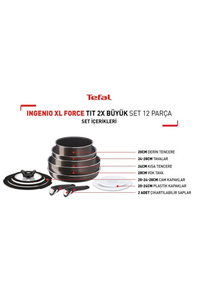 Ingenio Xl Force Titanyum 2x Maxi Set 19 Parça - 2