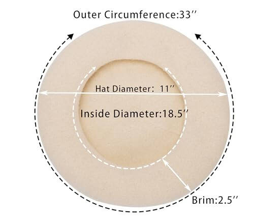 INOGIH Yün Karışımı Fransız Bere Şapkası Kadınlar İçin Düz Bere Şapkası Esnek Kış Sıcak Bere - 4
