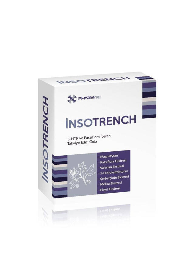 Insotrench 5-htp and Passionflower 30 Tablets - 1