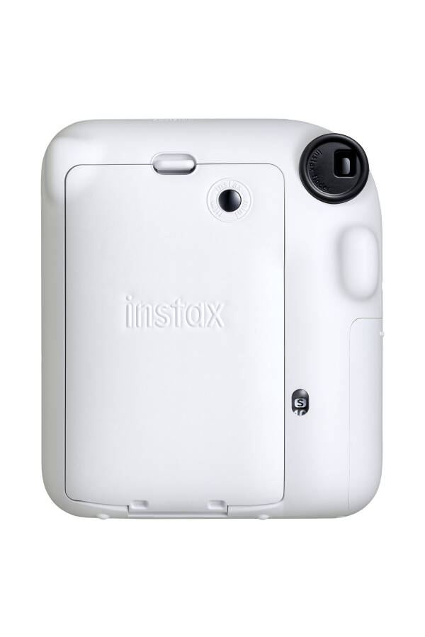 Instax mini 12 Beyaz Fotoğraf Makinesi - 10'lu Film - Mini Albüm ve Deri Kılıf Seti - 4