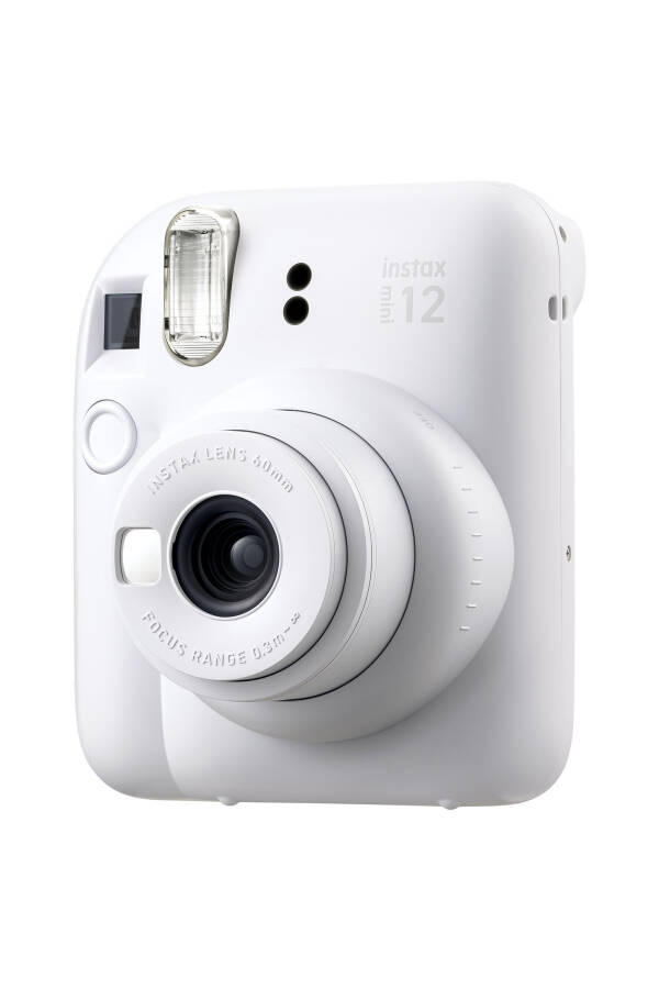 Instax mini 12 Oq Kamera - 10 dona Film - Mini Albom va Charm Qobiq To'plami - 3