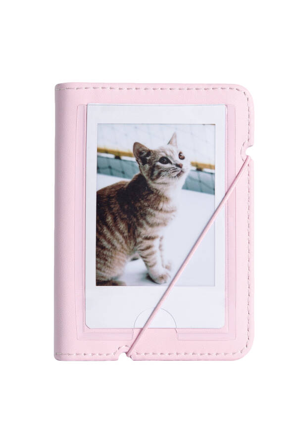 Instax mini 12 Pink Camera-10 Pack Film-Mini Album and Leather Case Set - 4