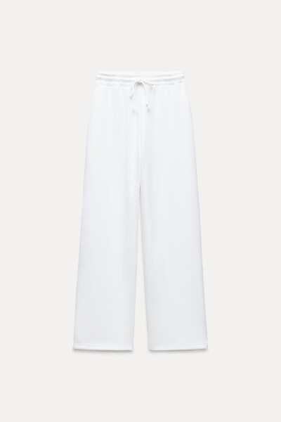 INTERLOCK JOGGER PANTS white - 28