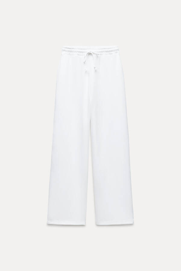 INTERLOCK JOGGER PANTS white - 28